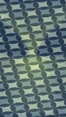 Soyut hareket desenli fütüristik video üretimi için dinamik dijital arkaplan