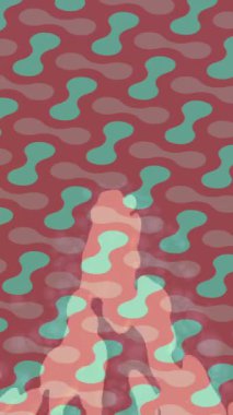 Lüks hareket projeleri için soyut tasarım stili animasyonu olan üst düzey dijital doku