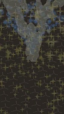 Benzersiz hareket grafikleri tasarım sanatına sahip yaratıcı film üretimi için özet bir arkaplan