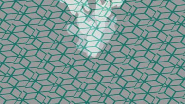 Dijital doku yüzey tasarım biçimi ile modern video animasyonu için gelişmiş hareket grafikleri