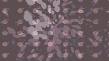 Benzersiz hareket dokusu tasarım sanatı ile profesyonel video düzenleme için modern soyut grafikler