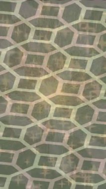 Benzersiz video giriş tasarımı projeleri için detaylı yüzey kalıbı film animasyon stili grafik girişi