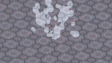 Benzersiz video giriş tasarımı projeleri için detaylı yüzey kalıbı film animasyon stili grafik girişi