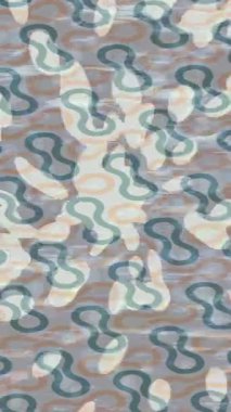 Benzersiz video giriş tasarımı projeleri için detaylı yüzey kalıbı film animasyon stili grafik girişi