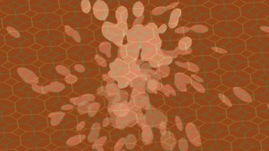 Dijital doku yüzey tasarım biçimi ile modern video animasyonu için gelişmiş hareket grafikleri