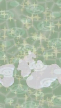 Organik desenli yüzey giriş stili video film sanatı ile soyut arkaplan tasarımı