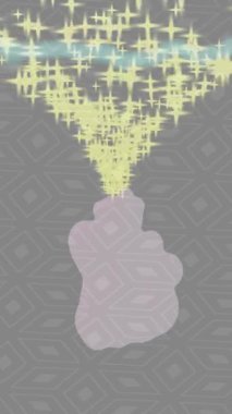 Yaratıcı video düzenleme film arkaplan tasarımı için minimalist organik hareket grafikleri