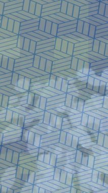 Benzersiz dijital animasyon tarzı grafikleri olan yaratıcı ortam tasarımı için yenilikçi hareket dokusu