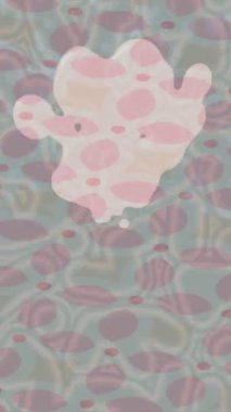 Estetik doku arkaplan tasarımı renkli hareket grafikleri ile moda film giriş profosyoneli