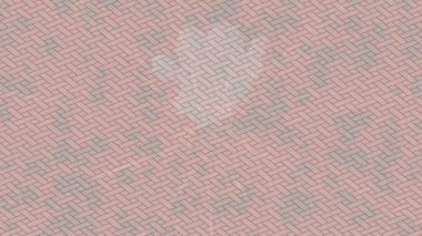 Benzersiz dijital animasyon tarzı grafikleri olan yaratıcı ortam tasarımı için yenilikçi hareket dokusu