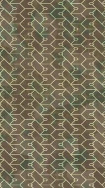 Benzersiz dijital animasyon tarzı grafikleri olan yaratıcı ortam tasarımı için yenilikçi hareket dokusu