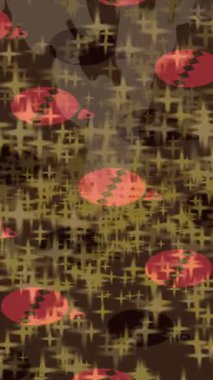 Benzersiz video giriş tasarımı projeleri için detaylı yüzey kalıbı film animasyon stili grafik girişi