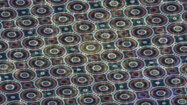 Lüks hareket projeleri için soyut tasarım stili animasyonu olan üst düzey dijital doku