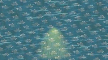 Modern medya üretimi için fütüristik dijital soyut doku sinematik tarz hareketli grafik ögesi