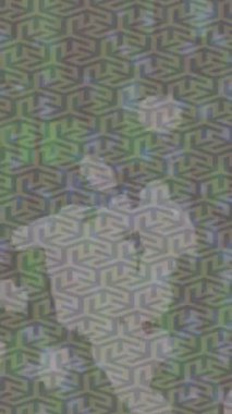 Estetik doku arkaplan tasarımı renkli hareket grafikleri ile moda film giriş profosyoneli