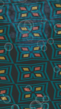 Dijital doku yüzey tasarım biçimi ile modern video animasyonu için gelişmiş hareket grafikleri