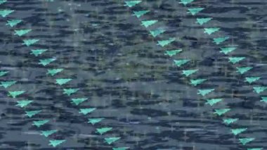 Profesyonel video projeleri sanat tarzı için organik hareketli arkaplan tasarımı