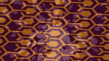 Lüks hareket projeleri için soyut tasarım stili animasyonu olan üst düzey dijital doku