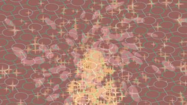 Organik desenli yüzey giriş stili video film sanatı ile soyut arkaplan tasarımı