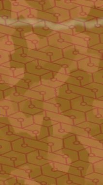 Benzersiz video giriş tasarımı projeleri için detaylı yüzey kalıbı film animasyon stili grafik girişi