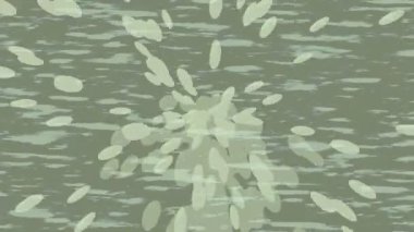 Yaratıcı video düzenleme film arkaplan tasarımı için minimalist organik hareket grafikleri