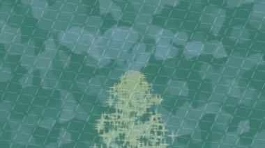 Benzersiz video giriş tasarımı projeleri için detaylı yüzey kalıbı film animasyon stili grafik girişi