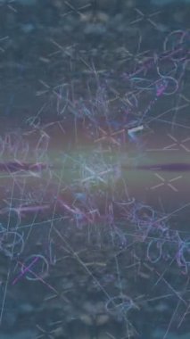 Yaratıcı video düzenleme film tasarımı için benzersiz hareket grafikleri biçimi giriş hareketi video pro