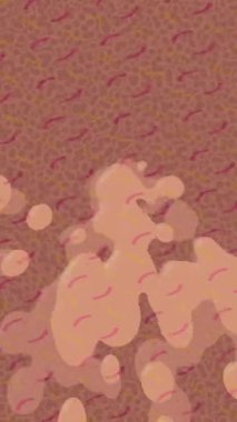 Benzersiz hareket grafikleri tasarım sanatına sahip yaratıcı film üretimi için özet bir arkaplan