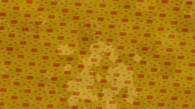 Soyut hareket desenli fütüristik video üretimi için dinamik dijital arkaplan