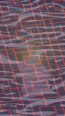 Modern medya üretimi için fütüristik dijital soyut doku sinematik tarz hareketli grafik ögesi