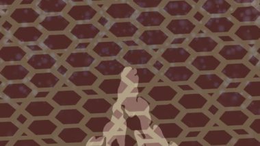 Benzersiz dijital hareket grafiklerine sahip yaratıcı sinematik projeler için yumuşak animasyon yüzeyi