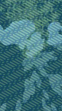 Benzersiz dijital animasyon tarzı grafikleri olan yaratıcı ortam tasarımı için yenilikçi hareket dokusu