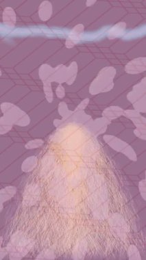 Yaratıcı video düzenleme film arkaplan tasarımı için minimalist organik hareket grafikleri