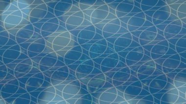 Benzersiz hareket grafikleri tasarım sanatına sahip yaratıcı film üretimi için özet bir arkaplan