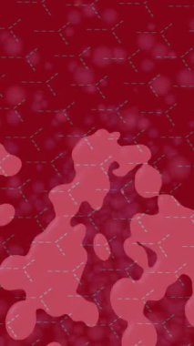 Benzersiz dijital animasyon tarzı grafikleri olan yaratıcı ortam tasarımı için yenilikçi hareket dokusu