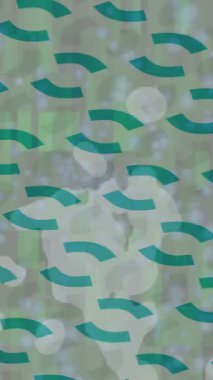 Lüks hareket projeleri için soyut tasarım stili animasyonu olan üst düzey dijital doku