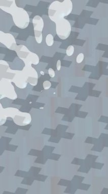 Benzersiz video giriş tasarımı projeleri için detaylı yüzey kalıbı film animasyon stili grafik girişi