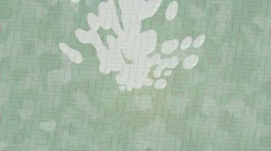 Benzersiz hareket grafikleri tasarım sanatına sahip yaratıcı film üretimi için özet bir arkaplan