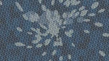 Lüks hareket projeleri için soyut tasarım stili animasyonu olan üst düzey dijital doku