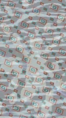 Dijital doku yüzey tasarım biçimi ile modern video animasyonu için gelişmiş hareket grafikleri