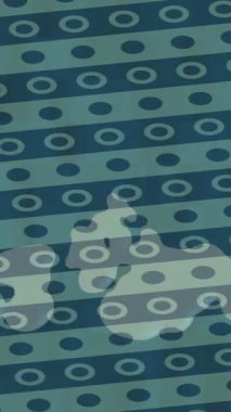 Estetik doku arkaplan tasarımı renkli hareket grafikleri ile moda film giriş profosyoneli