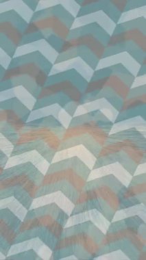 Benzersiz dijital animasyon tarzı grafikleri olan yaratıcı ortam tasarımı için yenilikçi hareket dokusu