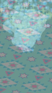 Lüks hareket projeleri için soyut tasarım stili animasyonu olan üst düzey dijital doku