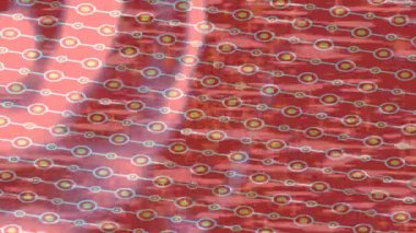 Estetik doku arkaplan tasarımı renkli hareket grafikleri ile moda film giriş profosyoneli