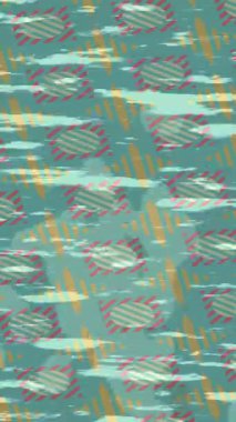 Soyut hareket desenli fütüristik video üretimi için dinamik dijital arkaplan