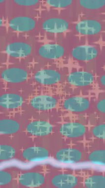 Benzersiz hareket dokusu tasarım sanatı ile profesyonel video düzenleme için modern soyut grafikler