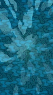 Organik desenli yüzey giriş stili video film sanatı ile soyut arkaplan tasarımı