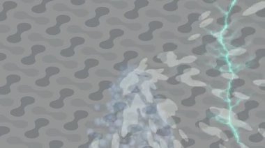 Lüks hareket projeleri için soyut tasarım stili animasyonu olan üst düzey dijital doku