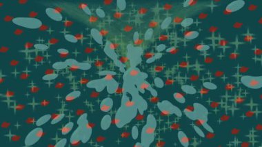 Organik desenli yüzey giriş stili video film sanatı ile soyut arkaplan tasarımı