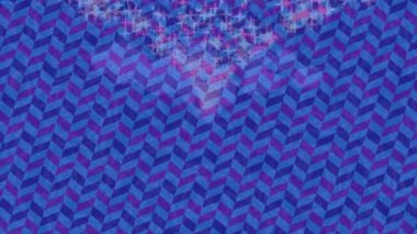 Soyut hareket desenli fütüristik video üretimi için dinamik dijital arkaplan